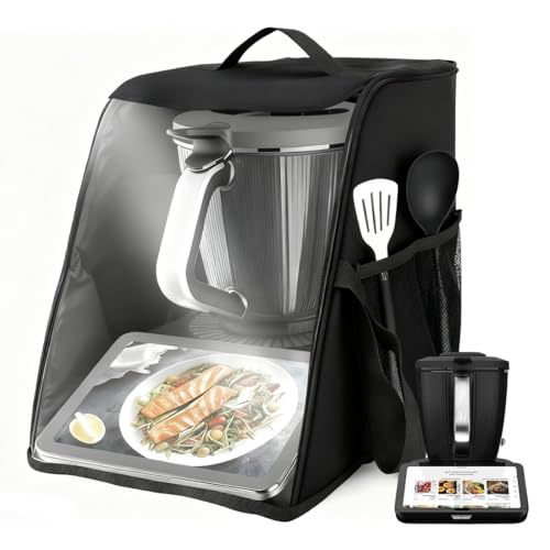 Funda protectora compatible con Thermomix TM7, repelente al agua y a prueba de polvo. Funda compatible con Thermomix TM7, robot de cocina, funda protectora contra el polvo