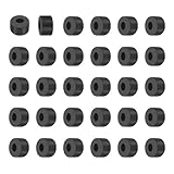 PATIKIL 50 Stück Gummi Unterlegscheiben mit Loch, ID 4mm OD 9mm Hoch 5mm Gummidichtung Rund, Schalldämpfung Gummiringe Flachdichtung für KFZ-Bereich, Motorradmontage