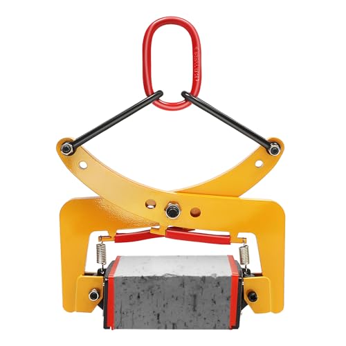 MINRS Pince à Décaler - 325 kg - Support de Pierre - Pince à Pavés - Extracteur de Palettes