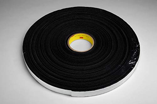 Image of 3M Vinyl Foam Tape 4718, Black, 2 in x 36 yd, 125 mil