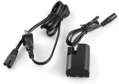 New AC 100-240V Power Adapter with DC Coupler Cable Kit for Canon EOS 60D/60Da/70D/6D/7D/5D/Mark II/III, Replacement for ACK-E6, US Plug