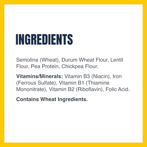 Image of Barilla Protein+ (Plus) Penne Pasta, Plant Based Protein, 14.5oz (12PK)