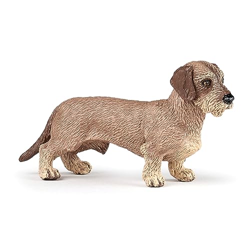 Papo- Teckel Chiens ET Chats DE Collection Figurine, 54043, Multicolore