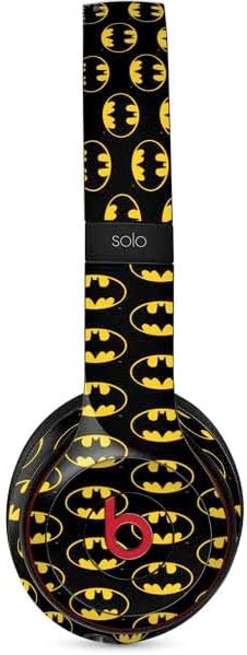 Skinit Decal Audio Skin Compatible with Beats Solo 3 Wireless - Officially Licensed DC Comics Batman Logo Design