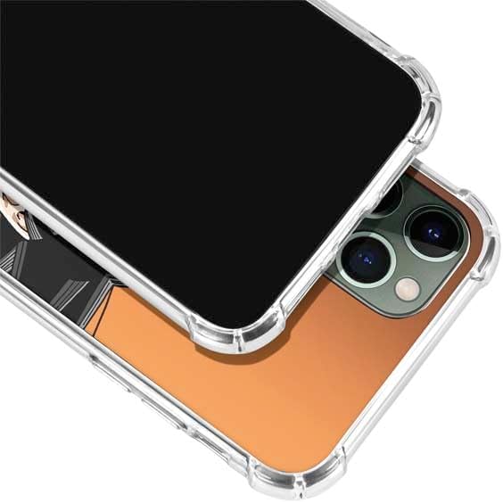 Skinit Clear Phone Case Compatible with iPhone 11 Pro Max - Officially Licensed Dragon Ball Z Goku Portrait Design