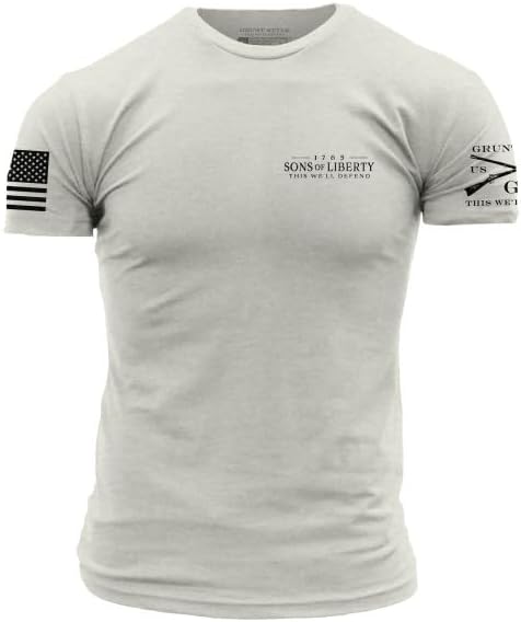 Grunt Style Sons of Liberty Patriotic Men's T-Shirt - Image 2