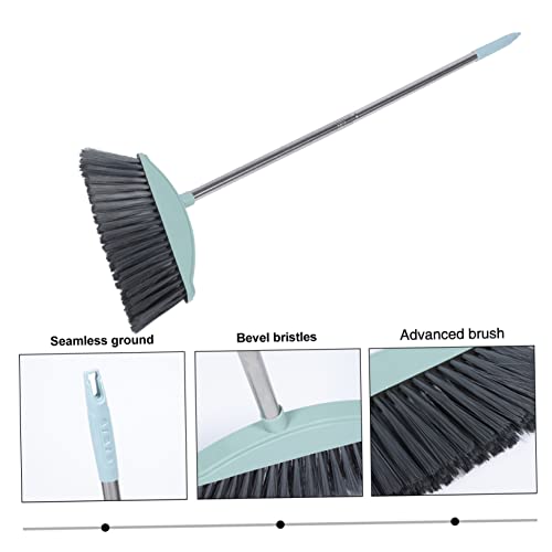 GRADENEVE Haushaltsreinigungsbesen Langer Griff für die Küche Besen aus weichem Material für den Heimgebrauch Zimmerbesen mit Metallspitze – Bild 7