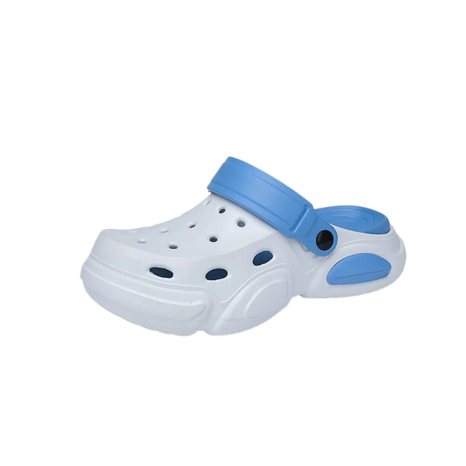 WANGSHUO Ciabatte Estive Unisex Chiuso Toe Eva Clogs, Soft Sole Summer Pantofole per Home Outdoor Casual Daily Wear-Dark Khaki-44-45