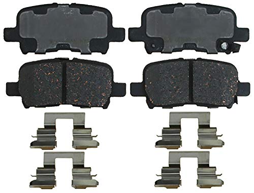 Plaquettes de frein ACDelco 14D865CH en céramique pour un freinage arrière fluide au quotidien