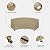 PureFit Outdoor Sectional Sofa Cover Waterproof Curved Patio Furniture Covers for Deck, Lawn and Backyard, 90Lx34Dx32Hx46FL, Camel