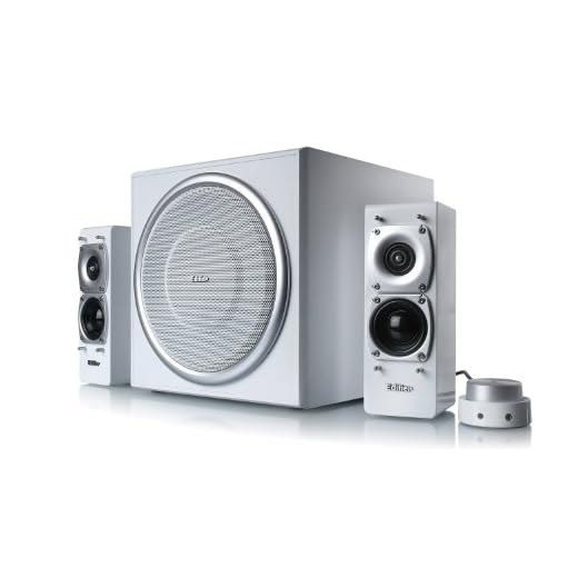 #03 Edifier S330D Sistema di Altoparlanti, Bianco