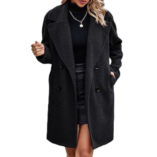 Manteau d'hiver pour femmes idéal pour la vie quotidienne décontractée et les sorties
