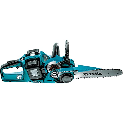 Makita XCU04CM Brushless (4.0Ah) 36V (18V X2) LXT 16" Chain Saw Kit, Two Batteries, Teal by Makita - Image 7