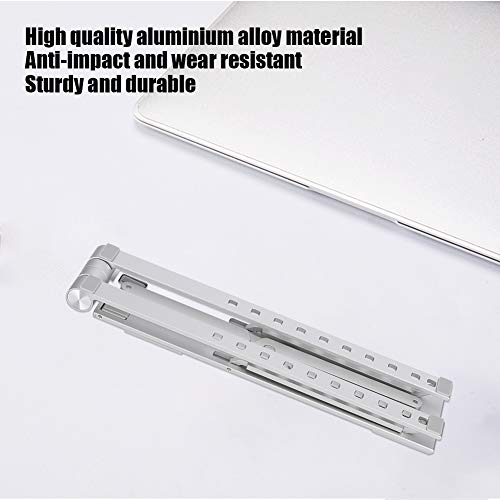 Soporte para portátil aluminio ajustable con 9 alturas miniatura 7