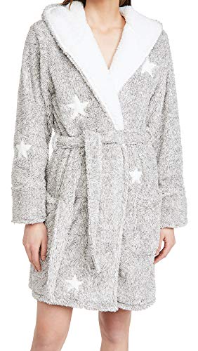 PJ Salvage Women's Loungewear Cozy Items Robe, Heather Grey, XL