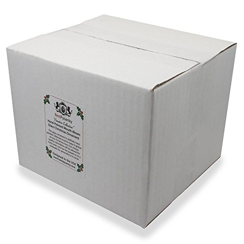 Bride & Groom Wedding Kiss Glass Christmas Ornament 4 Inches #TOP4