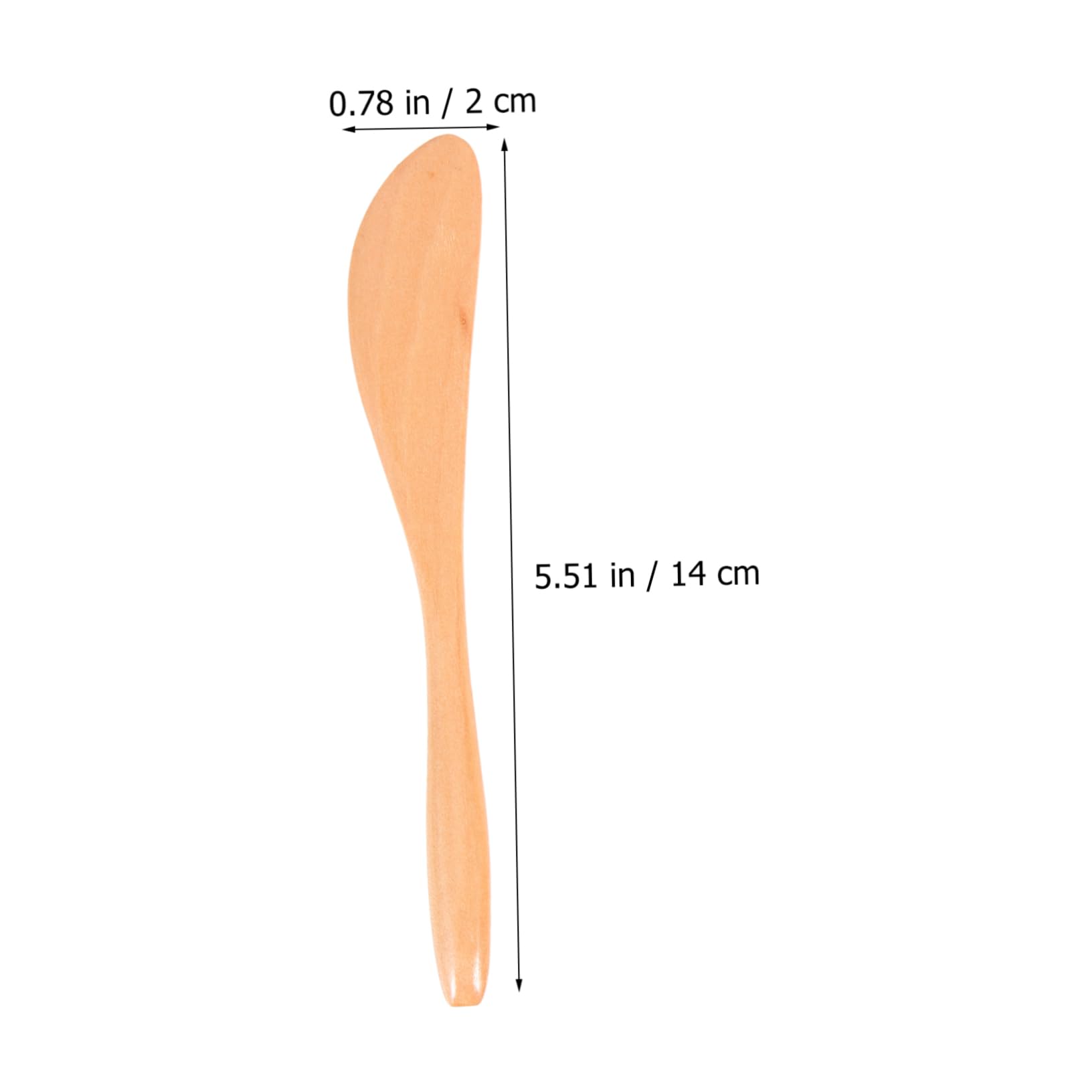 ABOOFAN Convenient Butter Spreader Knife Set Japanese Style Wooden Butter Knife Odorless Easy to Clean