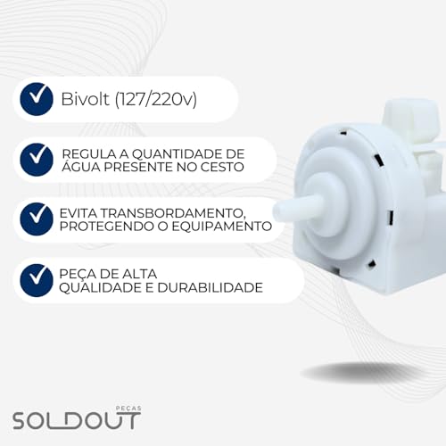 Pressostato Linear Sensor Pressão Frequência Electrolux Ltm Lac Led Ltp