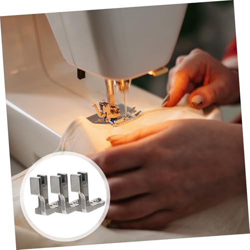 3 piezas de pies prensatelas para máquina de coser industrial miniatura 7