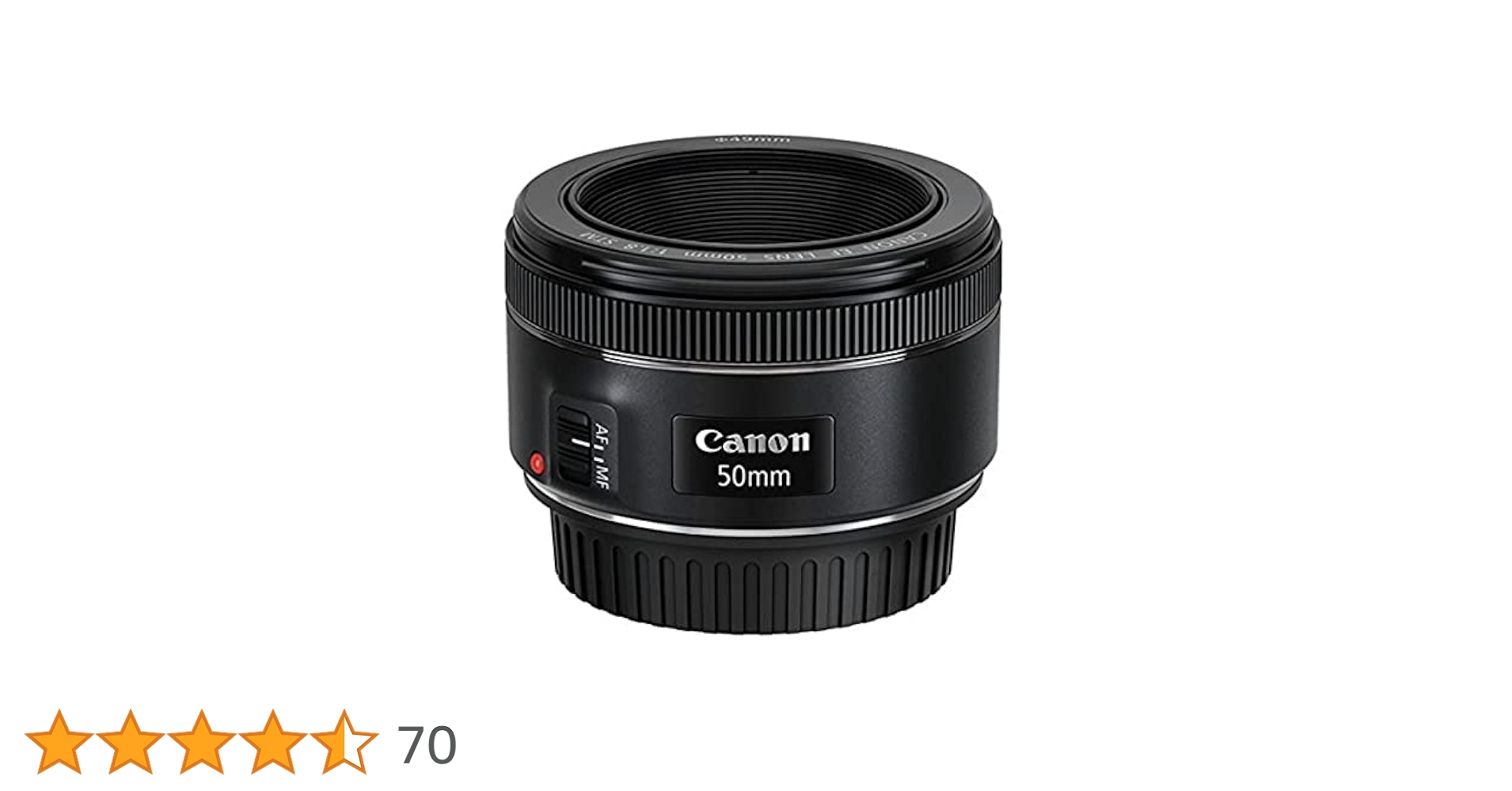 Amazon.co.jp: キヤノン Canon 標準 単焦点レンズ EF50mm F1.8
