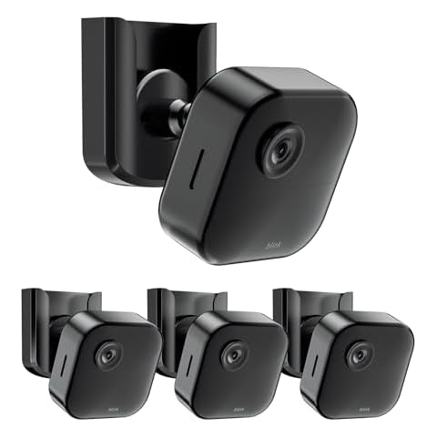 Blink Outdoor Camera No Drill Mount, Compatible with Blink Outdoor 4/ Blink Mini 2/ Blink Mini Cameras, Adhesive No Screws Blink Camera Bracket Mount, Easy to Install Mount for Blink Cameras (3Pack) Cover