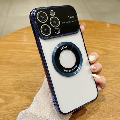 Étui transparent de placage de luxe pour iPhone 12 avec anneau magnétique