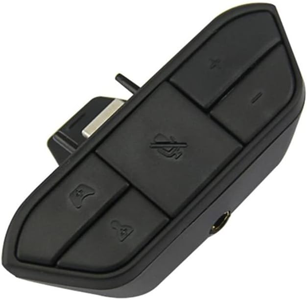 Game Audio Headset Adapter for Xbox One, Headphone Converter Adjust Audio, Volume, Mic Balance, Black Stereo Headset Adapter for Game Controller, 5x5x1cm