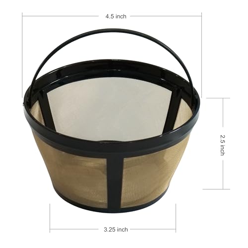 Tronmei CFLW240301 Reusable Coffee Filters 8-12 Cups,Fits Most Mr. Coffee And Black & Decker Coffee Makers,Replaces Your Paper Coffee Filters,Bpa Free thumb #6