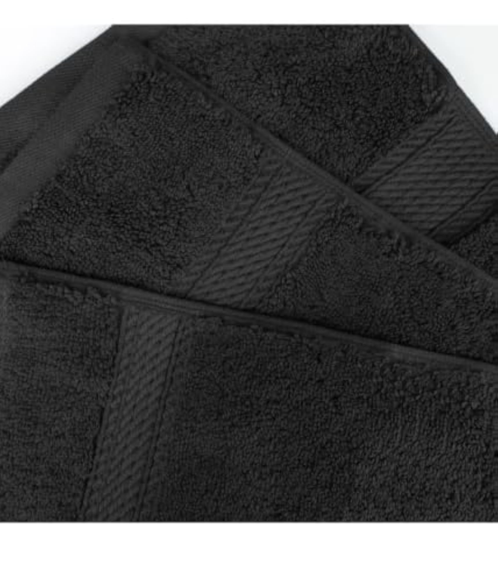 Luxury 900 GSM Zero Twist Cotton Bath Towel Set of 3