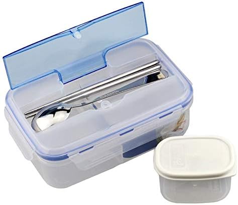 GULRUH lonchera, 1000ml Durable Lunch Box Food Container Eco-Friendly Portable Microwave Bento Box Lunchbox