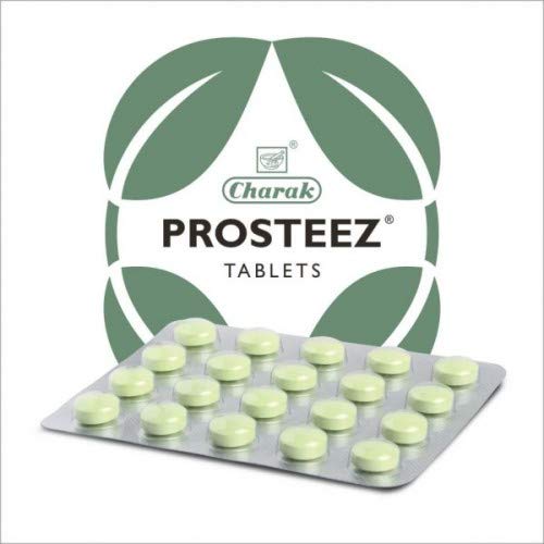 Charak Ayurvedic Prosteez Tablet (20 Tabs) by Exportmall