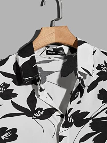 Image of Leriya Fashion Men's Leaves Regular Fit Shirt