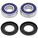 All Balls Racing 25-1093 Front Wheel Bearing Kit Compatible with/Replacement for Kawasaki KX 125 1985-1992