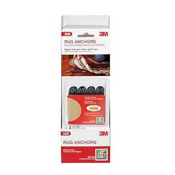 3M Rug Anchor Strips, 4 Pairs (SRA-4)