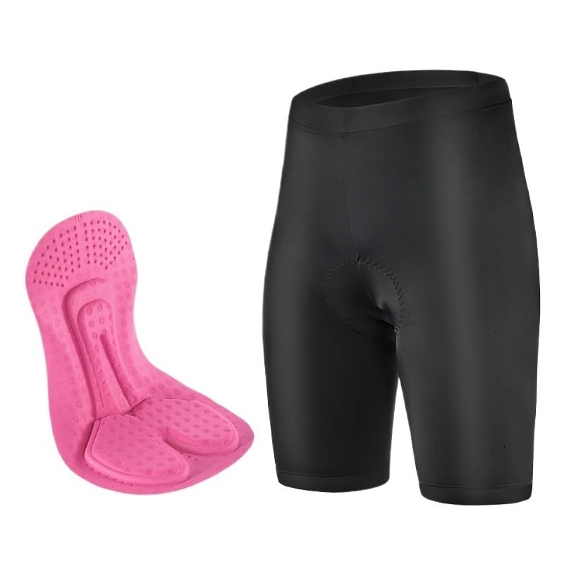 Pantaloncini Ciclismo Uomo Pantaloncini da ciclismo estivi con cuscino ammortizzante 3D, pantaloni traspiranti, ad asciugatura rapida, elastici e freschi, attrezzatura da ciclismo Pantaloncini Mtb Uom