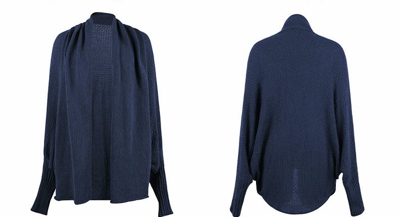 Women's Cardigan Fashion Casual 2022 Slouchy Oversized Wrap Cardigan Sweater Coat4