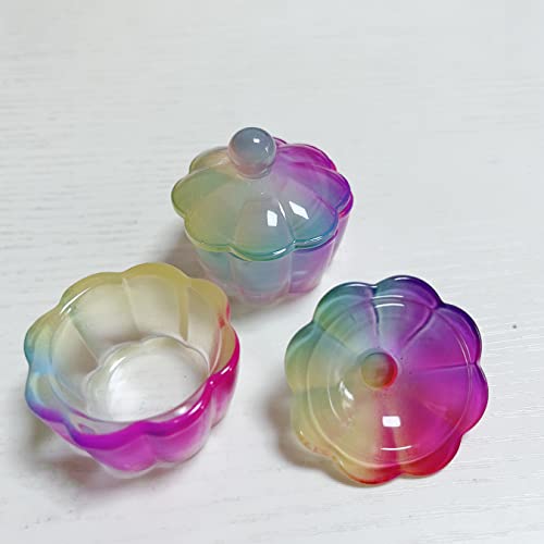 2 Piezas Vasos de Cristal para Líquidos de Manicura miniatura 7