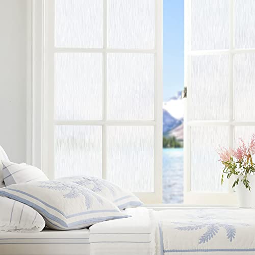 Película de ventana blackout Coavas blanca 35.4 x 78.7 pulg miniatura 2