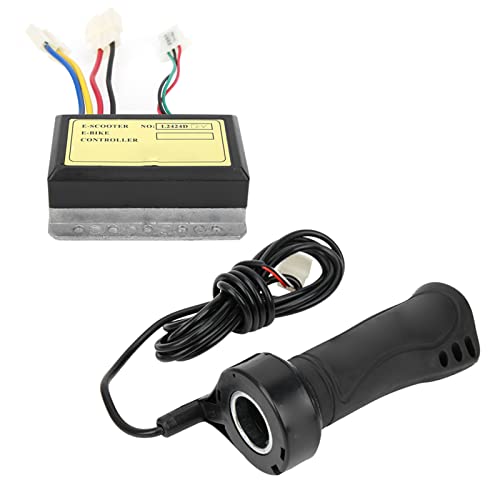 POENVFPO Controlador de Cepillo de 3 Cables de 250 W, Juego de Empuñadura de Cable Extendido, Control Inteligente, para Bicicletas Eléctricas