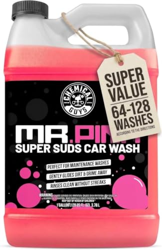 Chemical Guys Mr. Pink Car Wash Soap, Foam Cannon & Bucket Wash, 128 oz - image 1