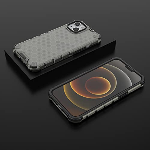 Image of Glasgow | for Apple iPhone 13 Stylish Look Pattern Back Case Cover for Apple iPhone 13 - Black