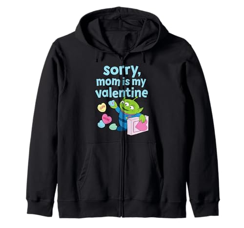 Toy Story 3 Sweat à Capuche zippé Disney de couleur noire pour enfant