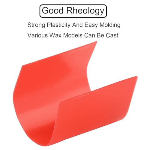 Image of Dental Base Plate Wax 20Pcs Red Utility Wax Molding Casting Wax Sheets for Bite Orthodontic Modeling Filling Modelling Laboratory Supply Aids