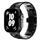 [BELTIES] 最新対応 アップルウォッチバンド 42mm(Series1/2/3) 44mm 45mm 46mm（Series10/11） 49mm チタン アップルウォッチ11 バタフライバックル シリーズ11 メタルバンド ベルト メンズ Ultra ウルトラ2 ウルトラ3 SE2 SE3 防水 軽量 耐久性 ベルティーズ