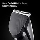 Braun Hair Clipper Series 7, Professional Men's Hair Clippers, 5+ Styling Tools, 17 Lengths, Lifetime Sharp Blade, 50 Min Runtime, Cordless, Washable, HC7590 - Grey - Image 3