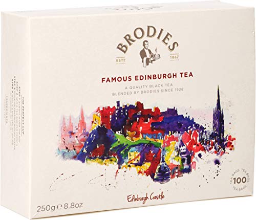 Brodies Famous Edinburgh Tea (100 Untagged Tea Bags) 