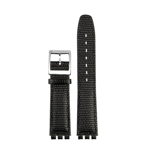 [|Ő] SWATCH YCS YAS YGS vXgbv 17mm ܂肽݃obN fB[X rvxg ubN uE bh zCg Xgoh ANZT[ɑΉ(A black silver pin)