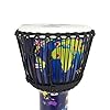 Percussion Plus World Slap Djembe mixed 4 pack - rope tuned #4