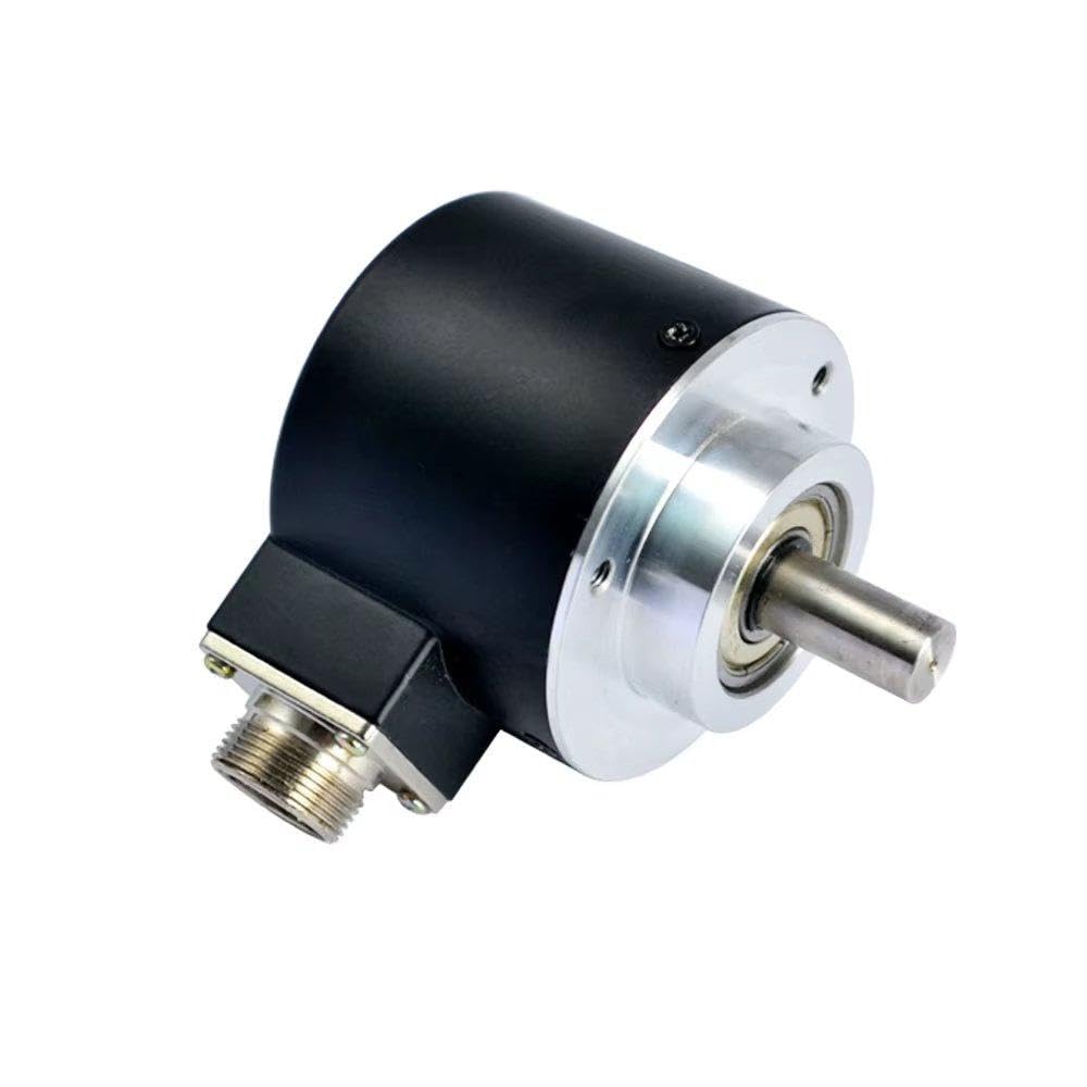 Encodeur rotatif 10 mm, arbre solide, 50 impulsions 100 impulsions 1000 impulsions 1024 impulsions 2000 impulsions composants électroniques(600ppr PNP)