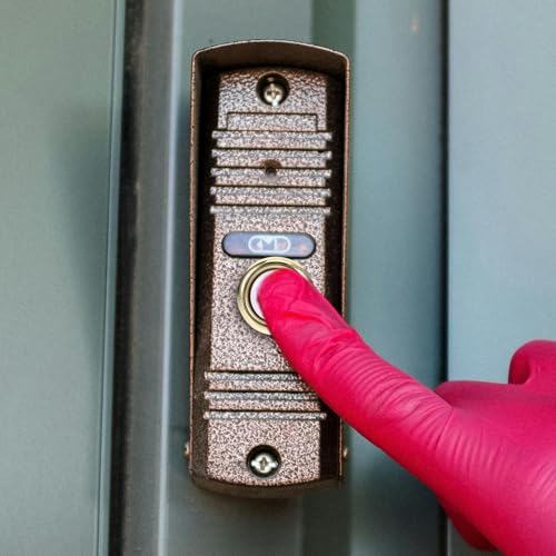 Housoutil De Campainha Iluminado Substituição De De Campainha Com Fio Kit De Campainha De Porta Aro